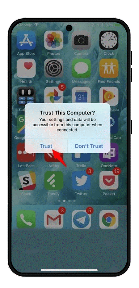 بازیابی مخاطبین حذف شده تلگرام
