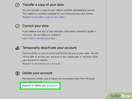 حدف و غیرفعال کردن اپل آیدی